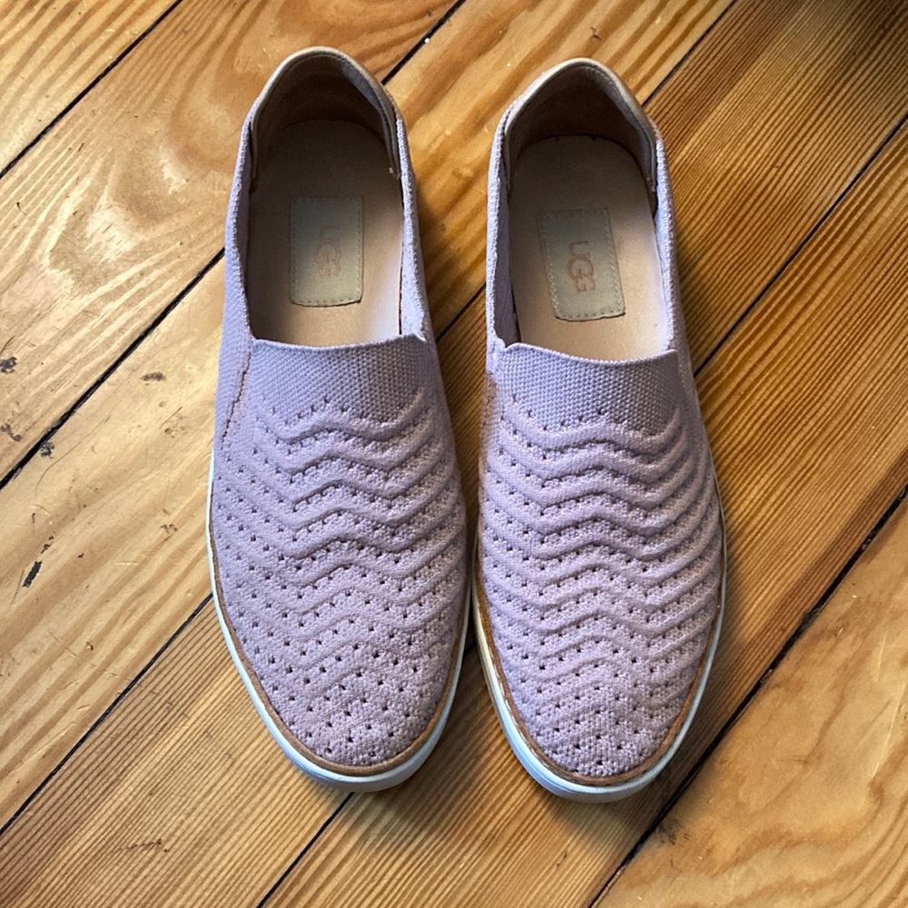 UGG pink loafer sneakers